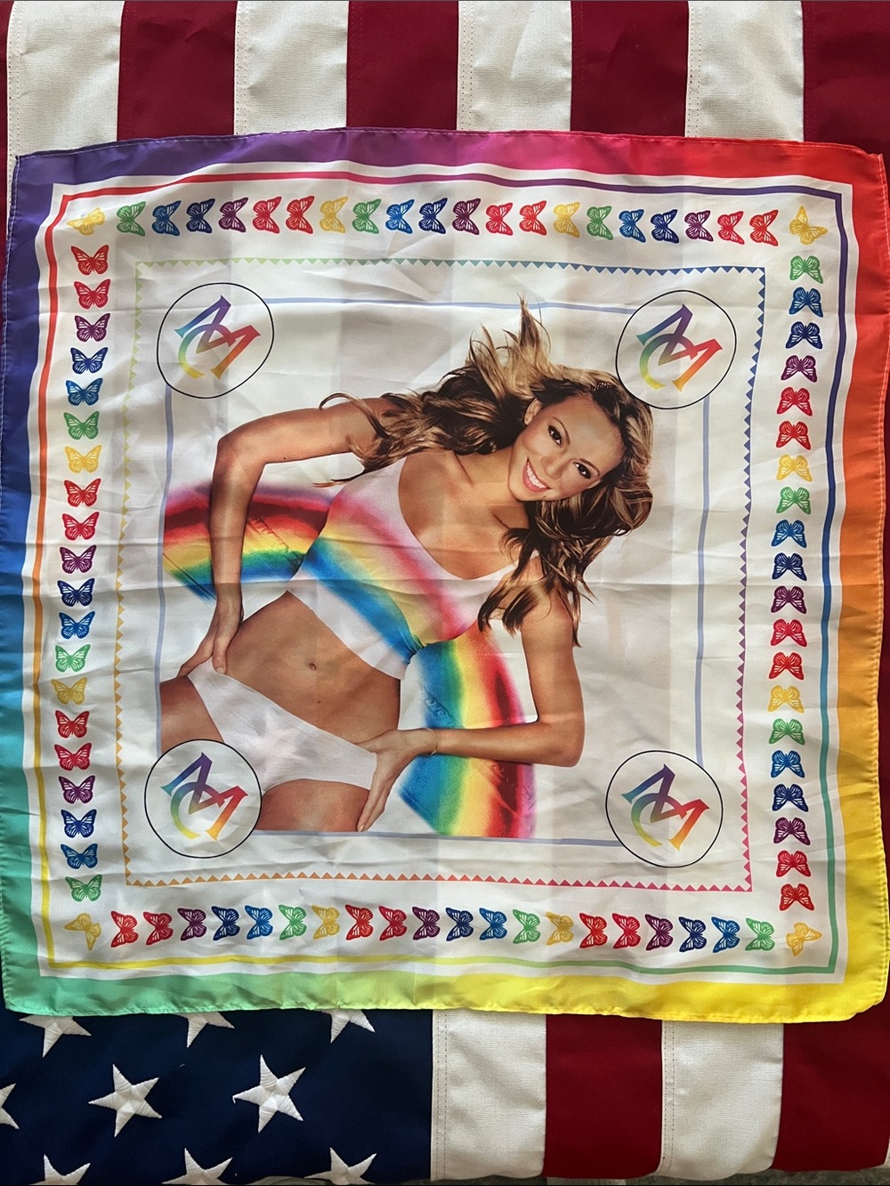 Mariah Carey handkerchief